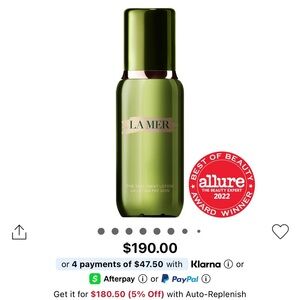 La Mer Green Skincare Elixir